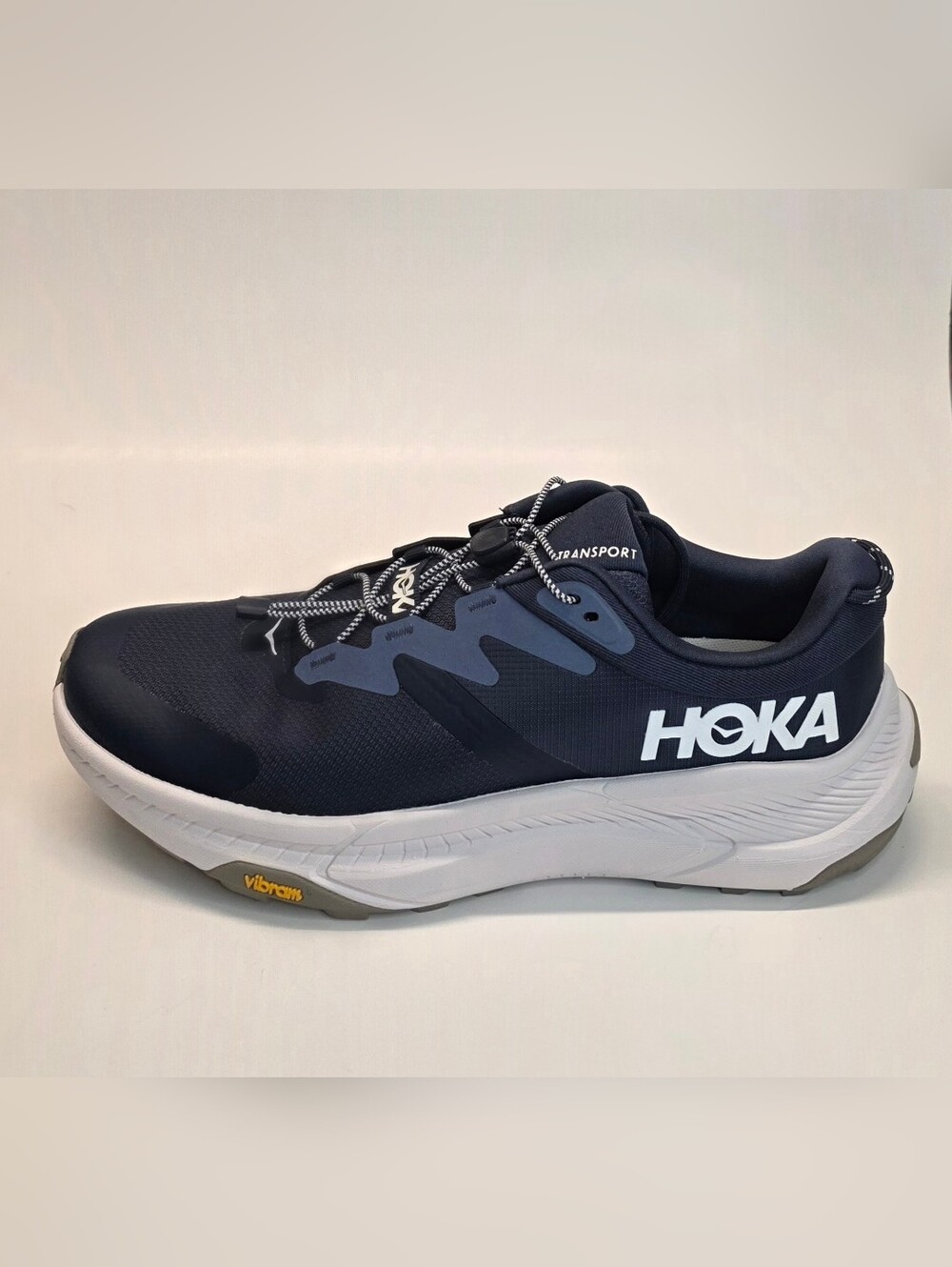 Brand-New Hoka Transport  Versaty Navy White  1123153 Running Shoes Men's 11 D